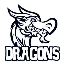 Collection of Dragons Promotional Product Tattoo 2 in x 2 in in a gallery layout