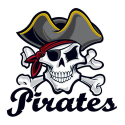 Collection of Pirates Promotional Product Tattoo 2 in x 2 in in a gallery layout