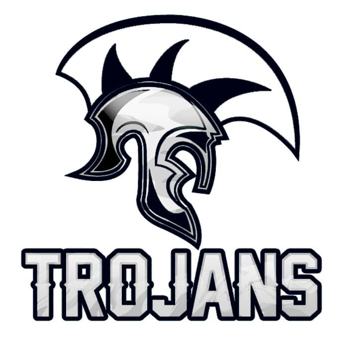 Collection of Trojans Promotional Product Tattoo 2 in x 2 in in a gallery layout