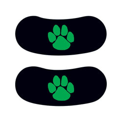 Collection of Green Paw Eye Black Promotional Product Tattoo 2 in x 2 in in a gallery layout