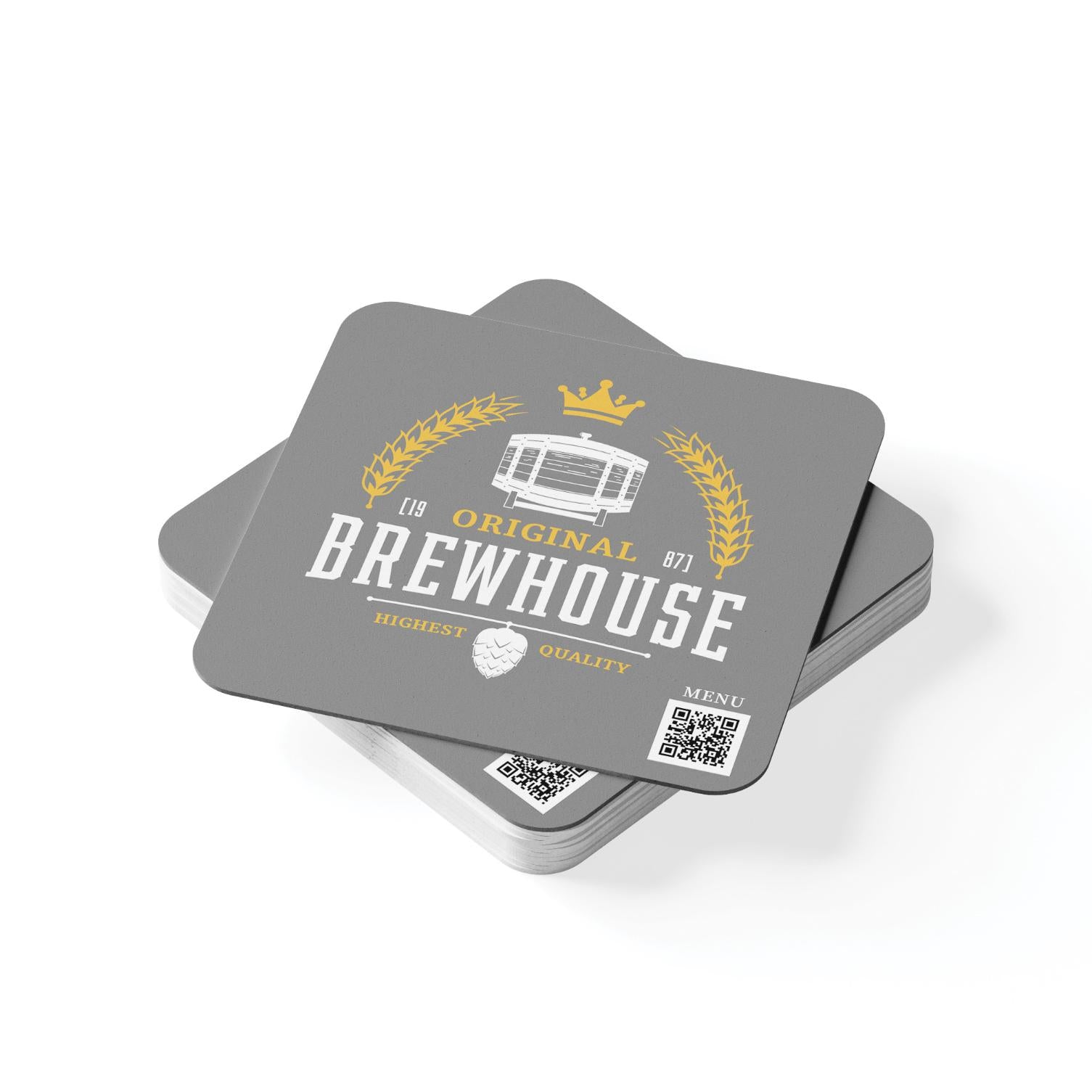 Collection of CT Square Coaster White in a gallery layout