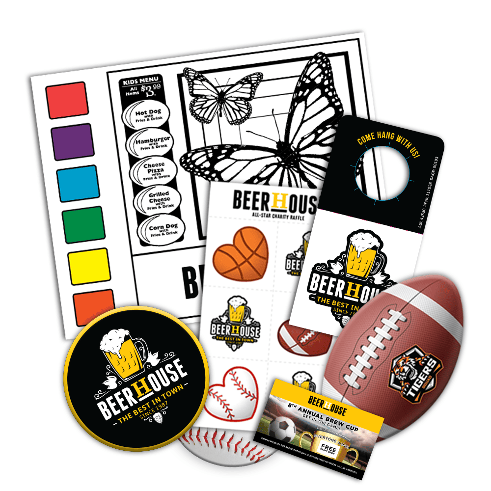 Collection of Promo Item Sample Kit in a gallery layout