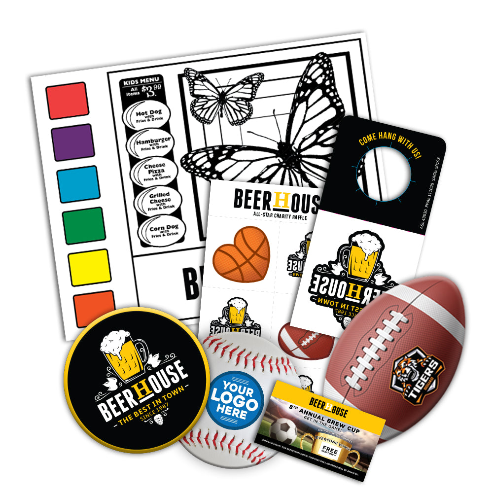 Collection of Promo Item Sample Kit in a gallery layout