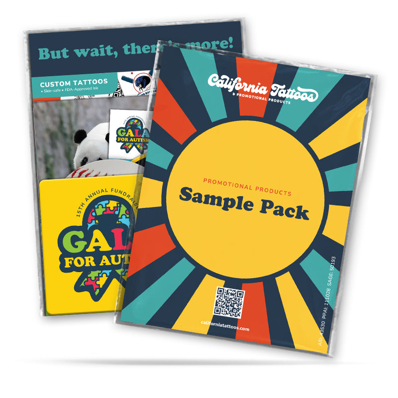 Collection of Promo Product Sample Pack in a gallery layout