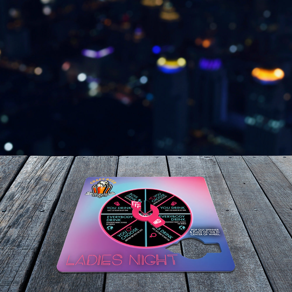 Collection of CT Spinner Popup Coaster Flatlay in a gallery layout