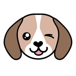 Collection of Beagle Face Promotional Product Tattoo in a gallery layout