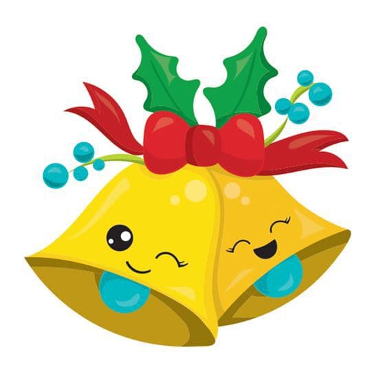 Collection of Bells and Holly Promotional Product Tattoo in a gallery layout