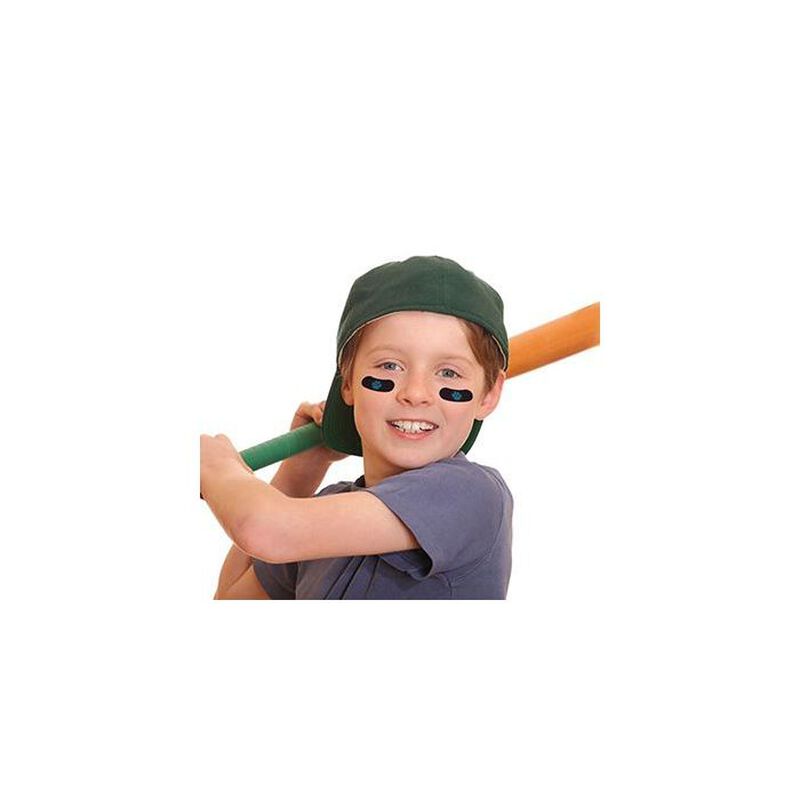 Collection of Blue Paw Eye Black Temporary Tattoo in a gallery layout