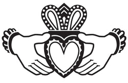 Collection of Irish Claddagh Promotional Product Tattoo in a gallery layout