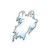 Collection of Concerned Ghost Promotional Product Tattoo in a gallery layout
