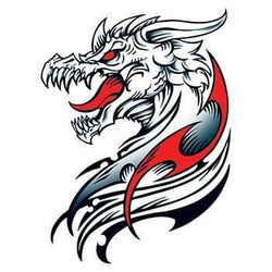 Collection of Dracul Dragon Large Promotional Product Tattoo in a gallery layout