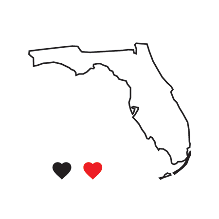 Collection of Florida State Pride Promotional Product Tattoo in a gallery layout