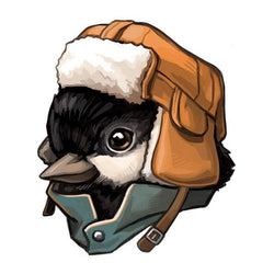 Collection of Flying Finch Promotional Product Tattoo - Promotional Product Tattoo in a gallery layout