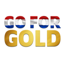 Collection of Go For Gold Netherlands Promotional Product Tattoo in a gallery layout