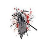 Collection of Grim Reaper Promotional Product Tattoo in a gallery layout