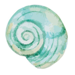Collection of Blue Snail Shell Promotional Product Tattoo in a gallery layout