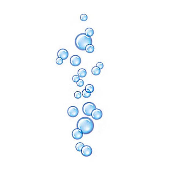 Collection of Bubbles Promotional Product Tattoo in a gallery layout
