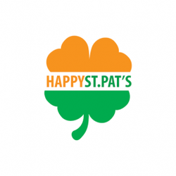 Collection of Happy St. Pat's Clover Promotional Product Tattoo in a gallery layout