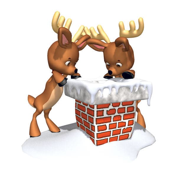 Collection of Reindeer and the Chimney in a gallery layout