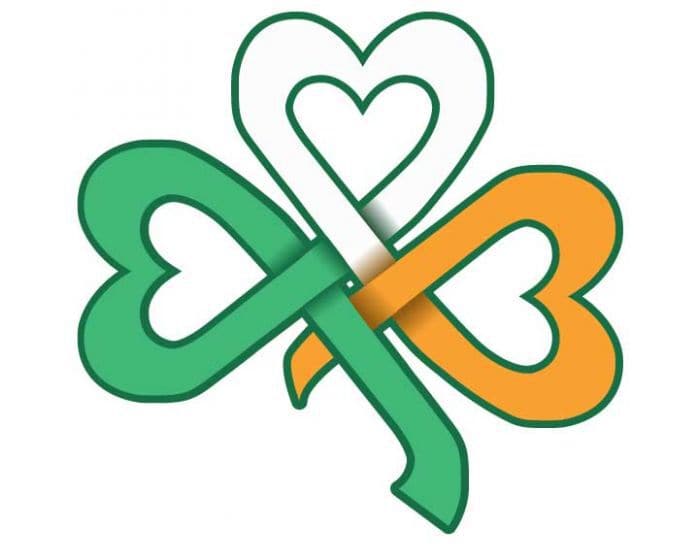 Collection of Irish Shamrock Promotional Product Tattoo in a gallery layout