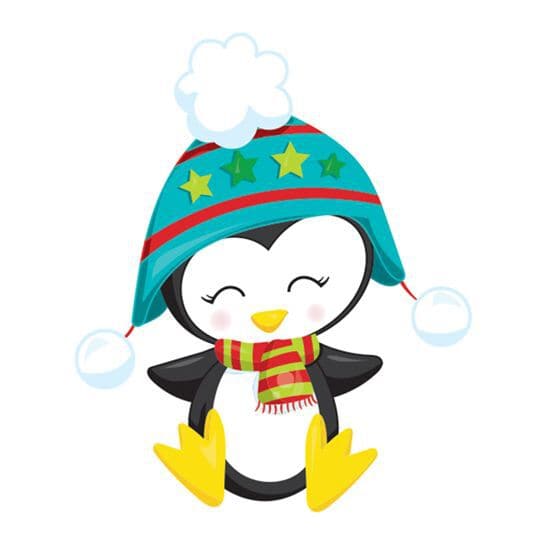 Collection of Jolly Penguin Promotional Product Tattoo in a gallery layout