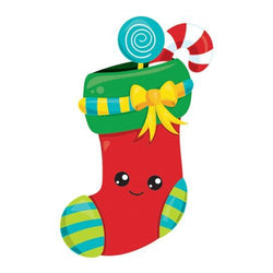 Collection of Jolly Stocking Promotional Product Tattoo in a gallery layout