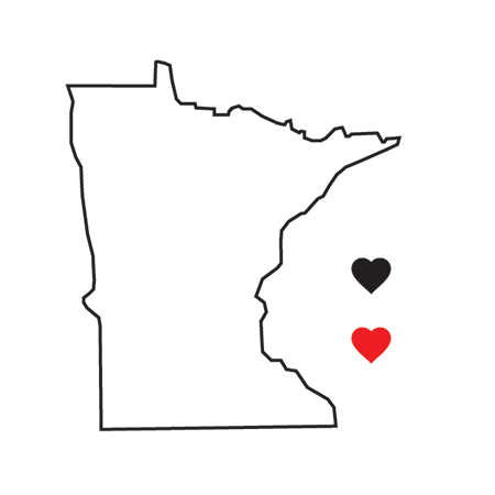 Collection of Minnesota State Pride Promotional Product Tattoo in a gallery layout