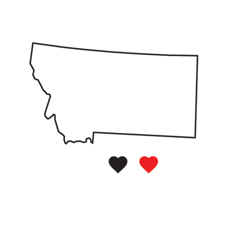 Collection of Montana State Pride Promotional Product Tattoo in a gallery layout