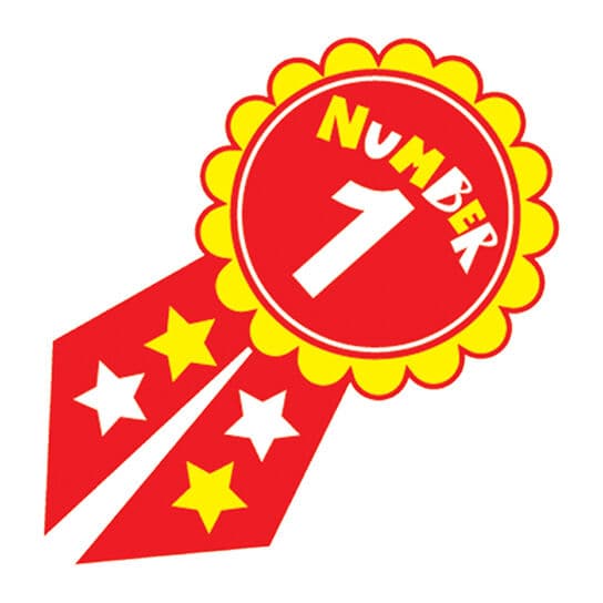 Collection of Number 1 Ribbon Promotional Product Tattoo in a gallery layout