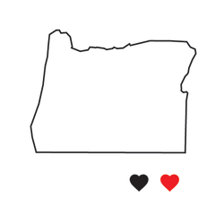 Collection of Oregon State Pride Promotional Product Tattoo in a gallery layout