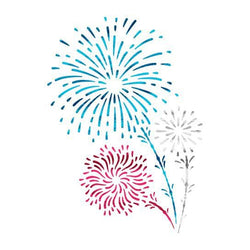 Collection of Shooting Fireworks Promotional Product Tattoo (Small) in a gallery layout