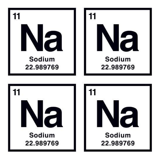 Collection of Sodium Promotional Product Tattoo in a gallery layout