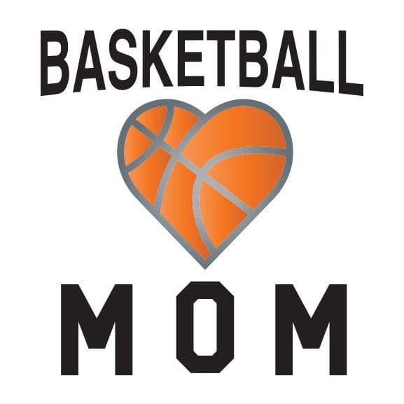 Collection of Metallic Basketball Mom Promotional Product Tattoo in a gallery layout