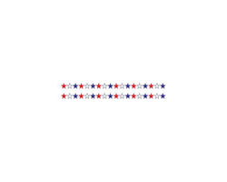 Collection of Patriotic Stars Bracelet Promotional Product Tattoo in a gallery layout