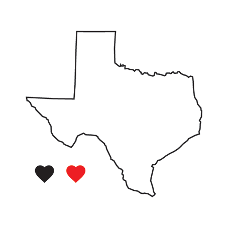 Collection of Texas State Pride Promotional Product Tattoo in a gallery layout