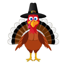 Collection of Pilgrim Turkey Promotional Product Tattoo in a gallery layout