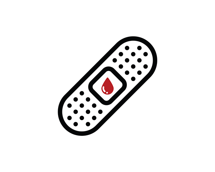 Collection of Type 1 Diabetes Band-Aid Promotional Product Tattoo in a gallery layout