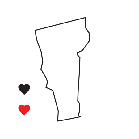 Collection of Vermont State Pride Promotional Product Tattoo in a gallery layout