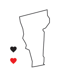 Collection of Vermont State Pride Promotional Product Tattoo in a gallery layout